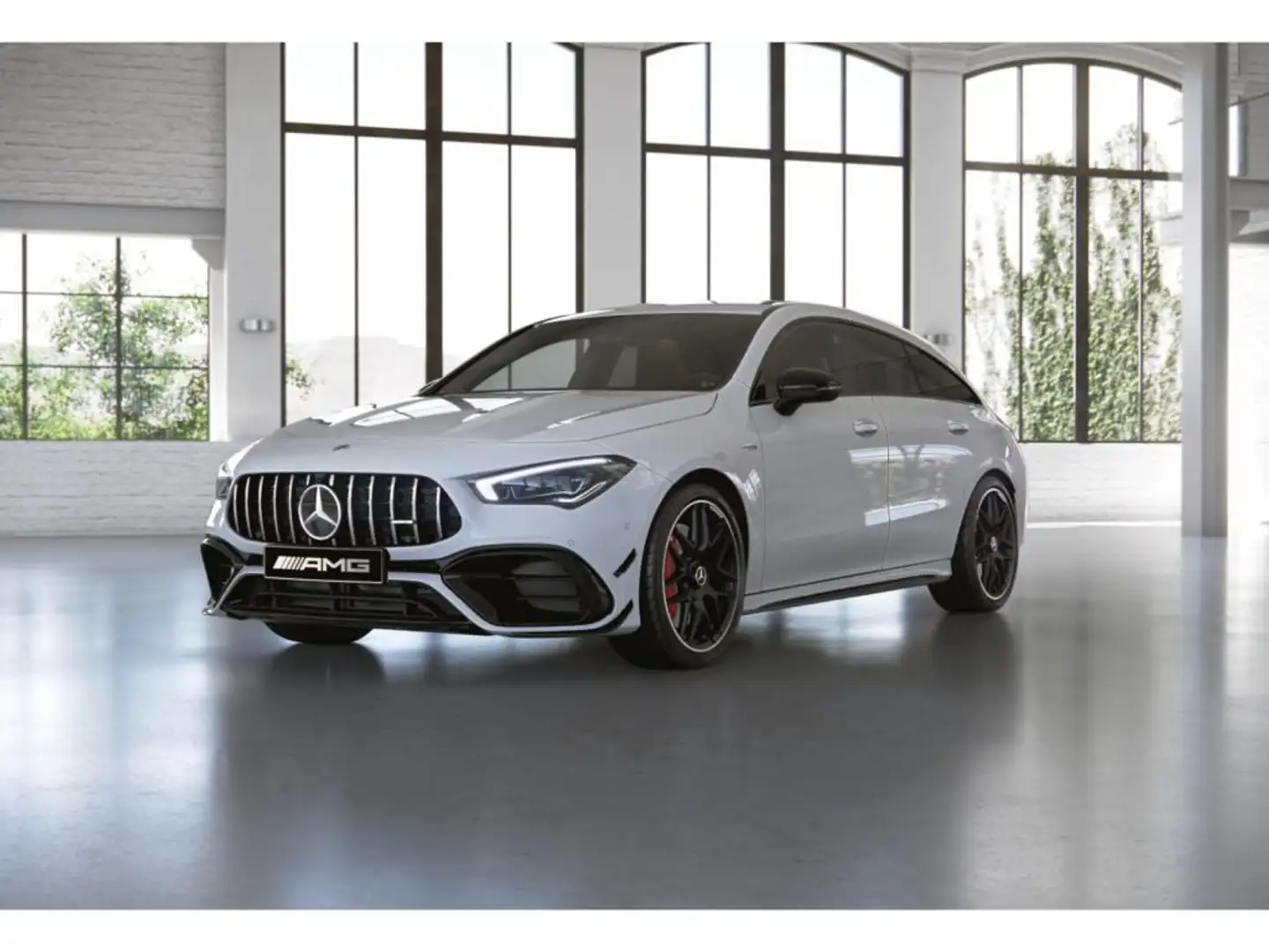 Mercedes-Benz CLA 45 AMG Spurhalte+Totwink+ Weiß - 1