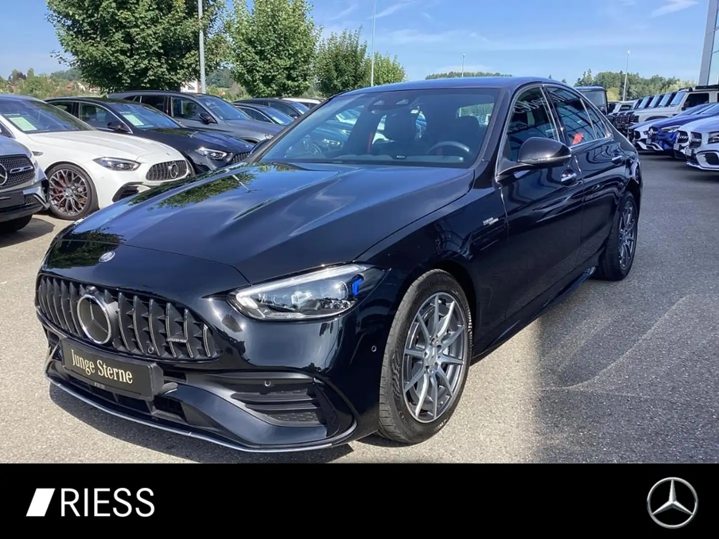Mercedes-Benz C 43 AMG 4M Fahrassistenz-Paket+Memory+SHD+Kamer Zwart - 1