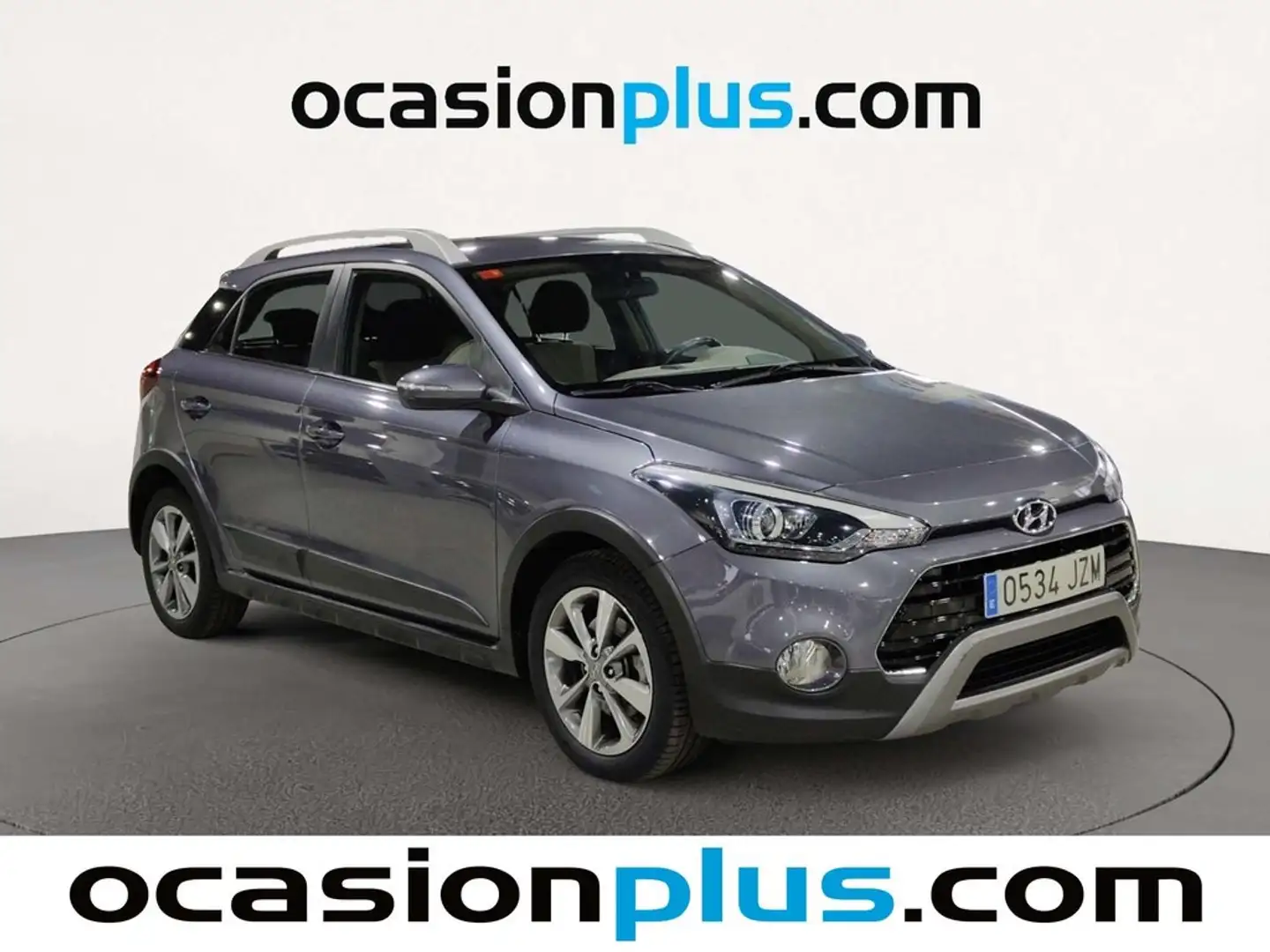 Hyundai i20 1.4CRDI Klass 90 Gris - 2