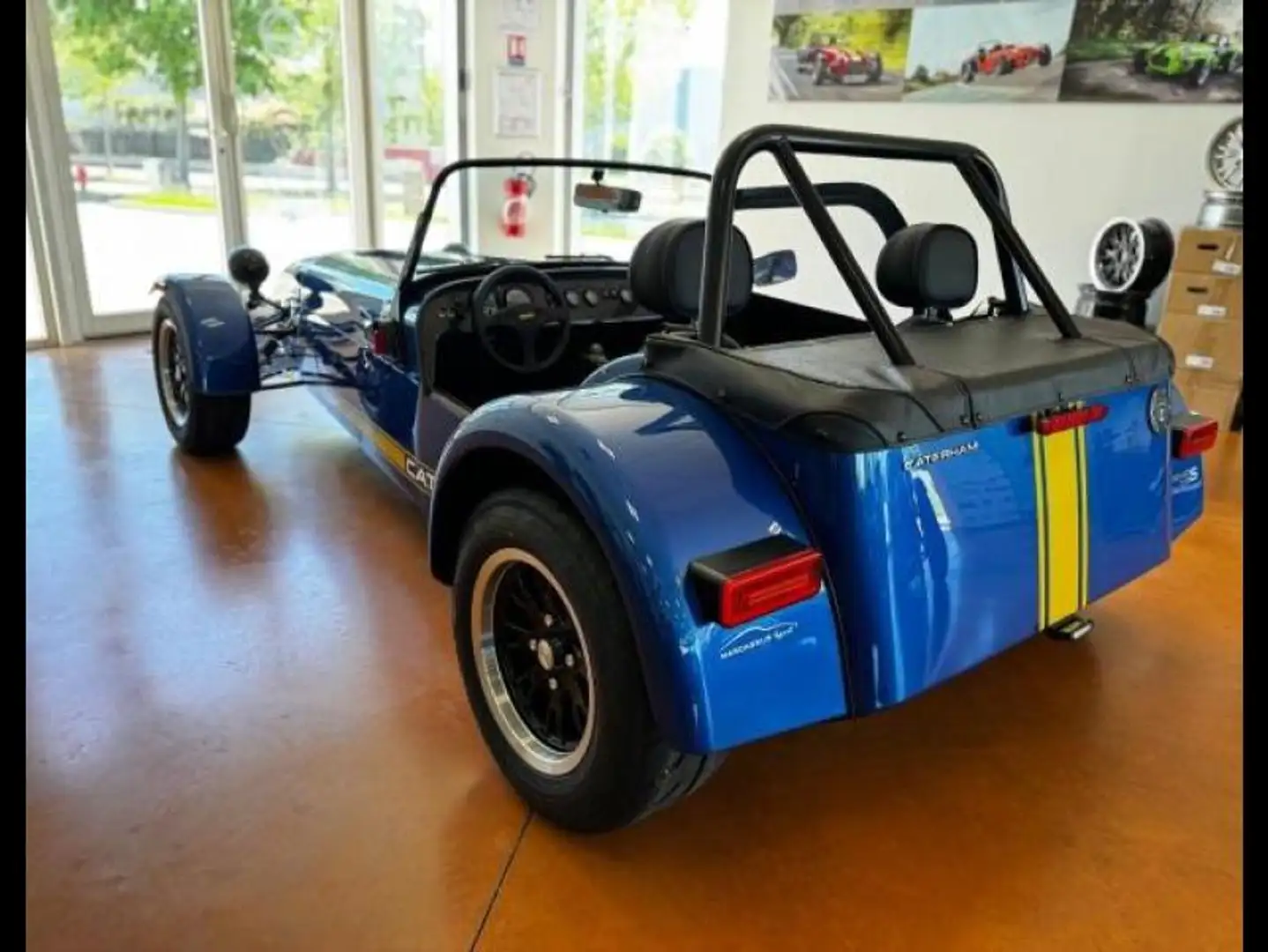 Caterham Chassis large Bleu - 2