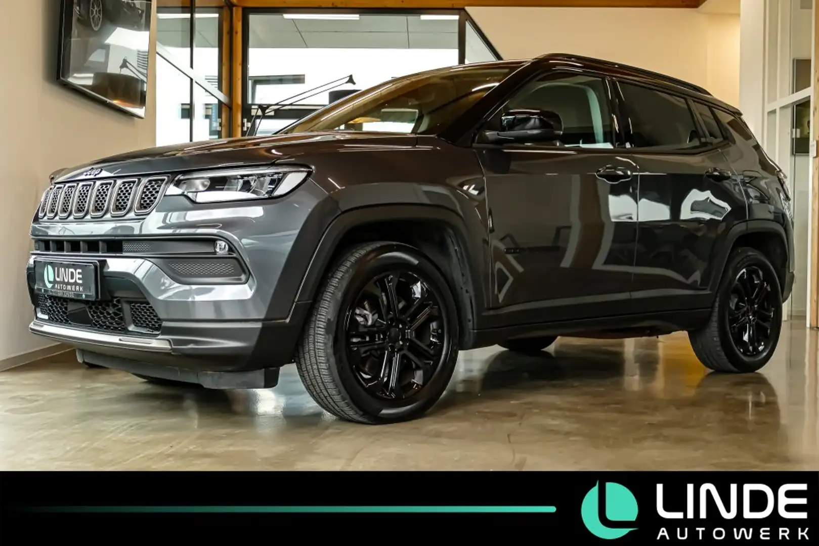 Jeep Compass Limited Plug-In Hybrid 4WD |NAVI|ACC|SHZ Grijs - 1