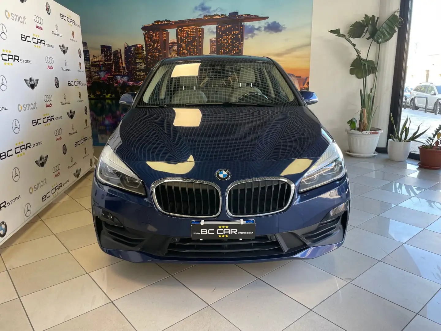 BMW 216 d Active Tourer Aut. *LED*PELLE*CAMERA Blu/Azzurro - 2
