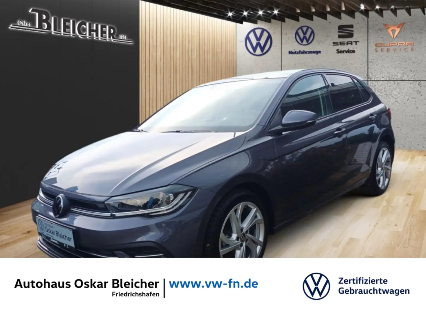 Volkswagen Polo VI 1.0 TSI Style OPF 85 kW (116 PS) 7-Gang-DSG Grau - 1