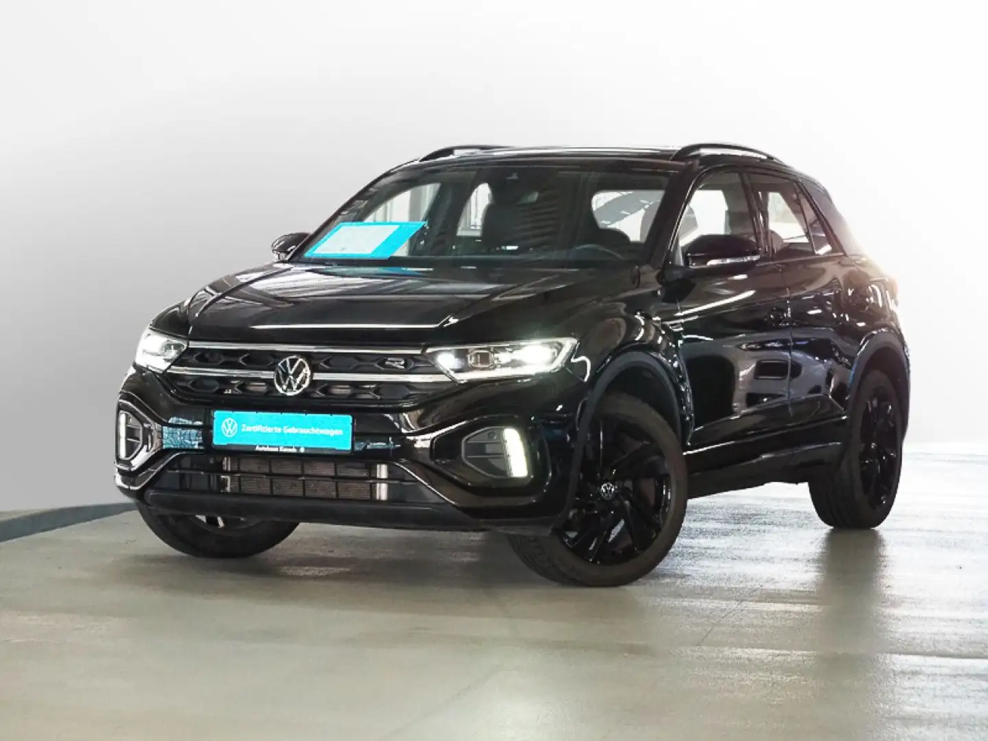 Volkswagen T-Roc R-Line 1.5 TSI DSG AHK, NAVI, Black Style Schwarz - 2