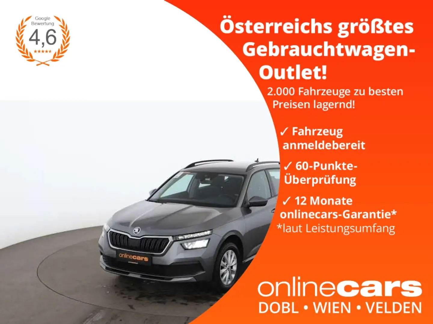 Skoda Kamiq 1.0 TSI Ambition Aut LED RADAR R-KAMERA Grey - 1