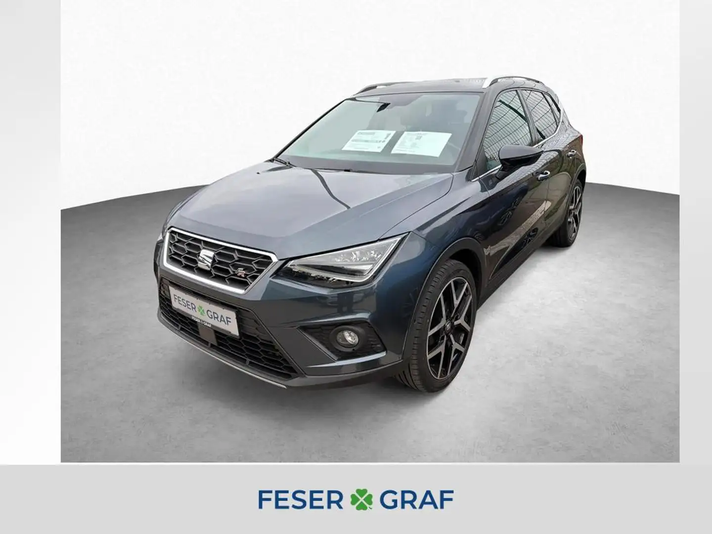 SEAT Arona FR Beats 1.0 TSI 7-Gang DSG/AHK/SHZ/RFK Grijs - 1