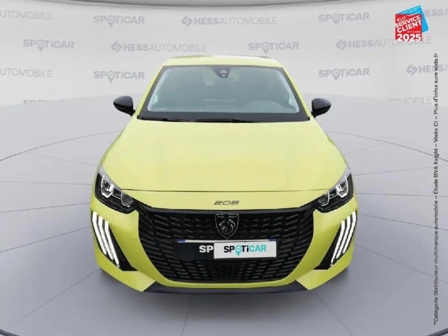 Peugeot 208 1.2 100ch S\u0026S Style Jaune - 2