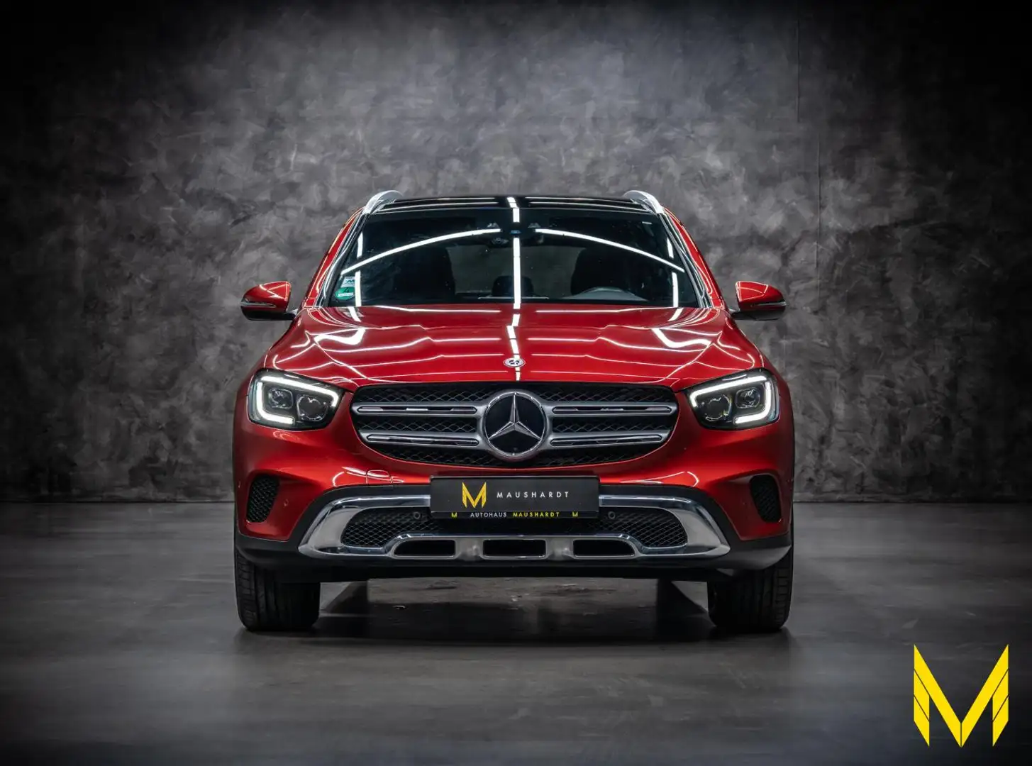 Mercedes-Benz GLC 300 de 4M|MULTIBEAM|PANORAMA|AHK|JUNGESTERNE Red - 2
