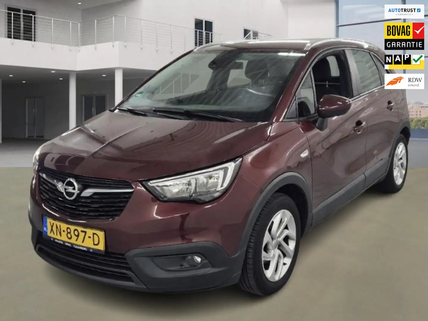 Opel Crossland X 1.2 Innovation 2e Eig. 39.900 km +NAP NL-auto Braun - 1