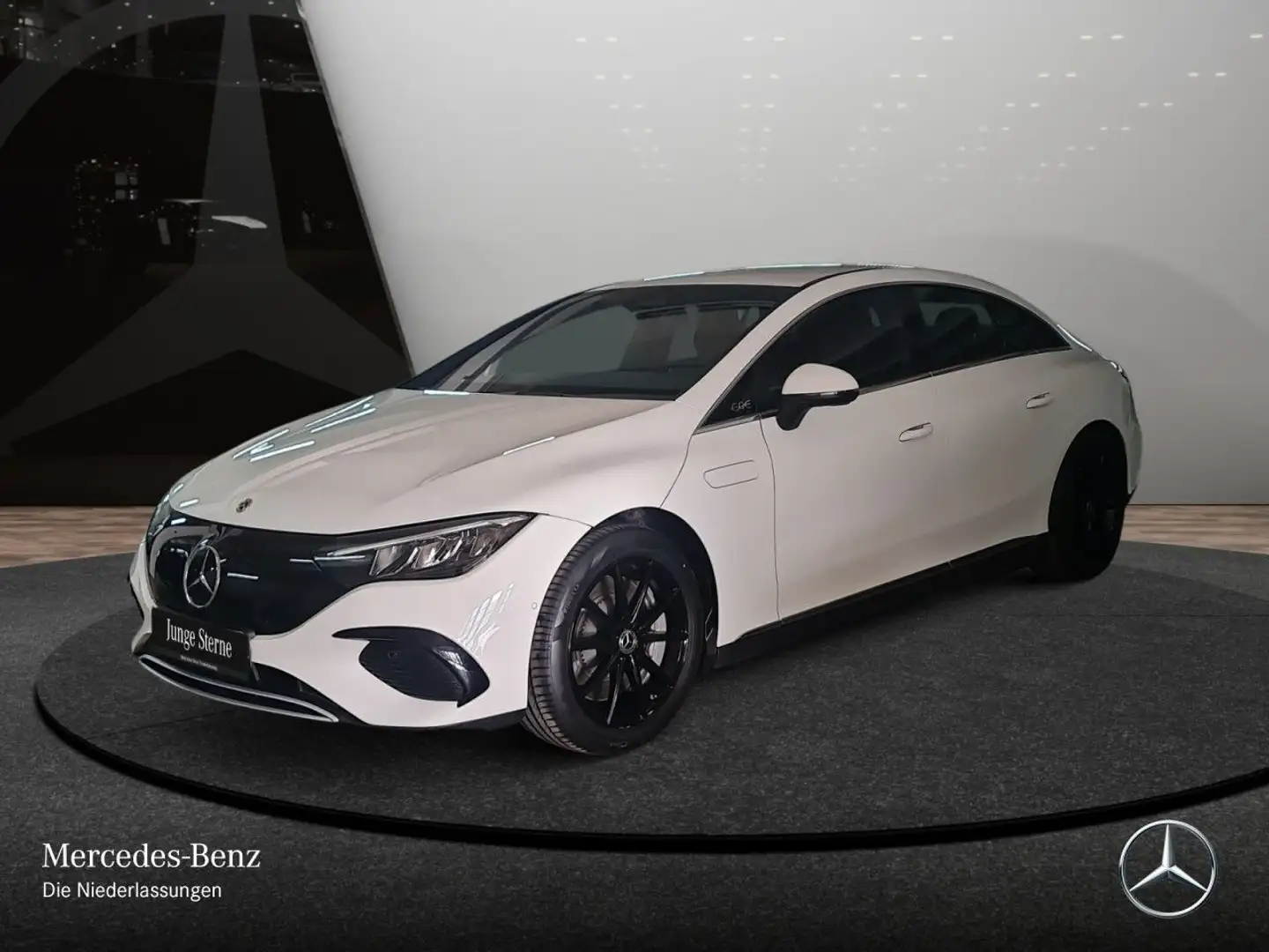 Mercedes-Benz EQE 300 LED Kamera Spurhalt-Ass PTS Sitzh Weiß - 2