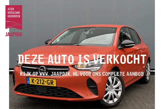 Opel Corsa-e BJR 2020 Edition 136 PK 50 kWh STOEL-STUUR VERWARM
