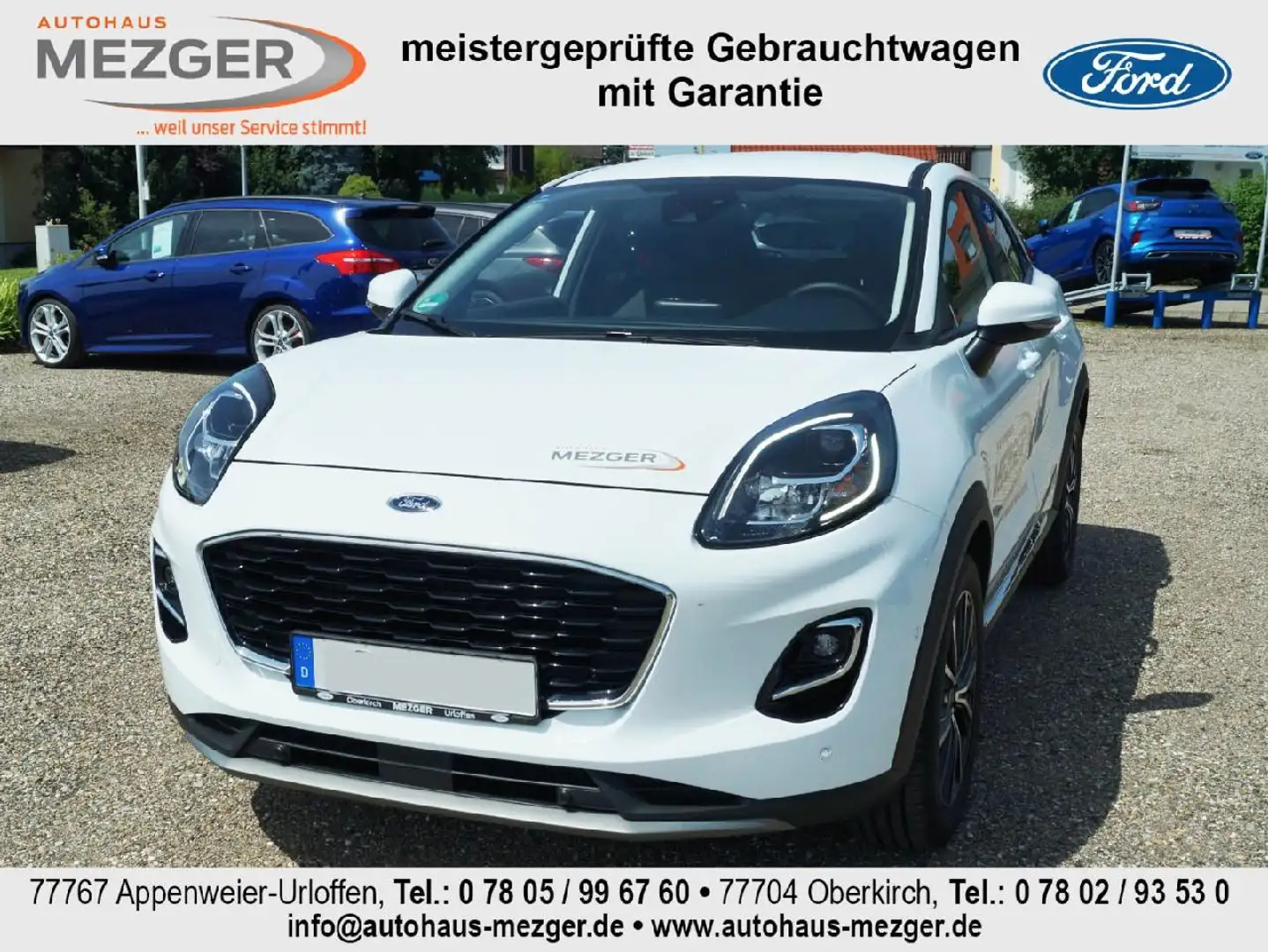 Ford Puma Titanium Weiß - 1
