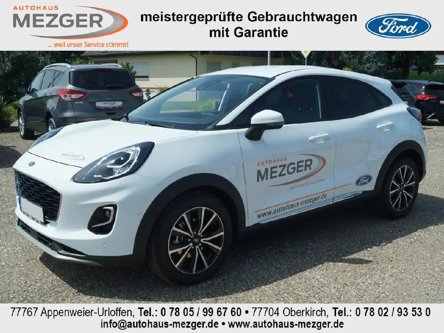 Ford Puma Titanium Weiß - 2