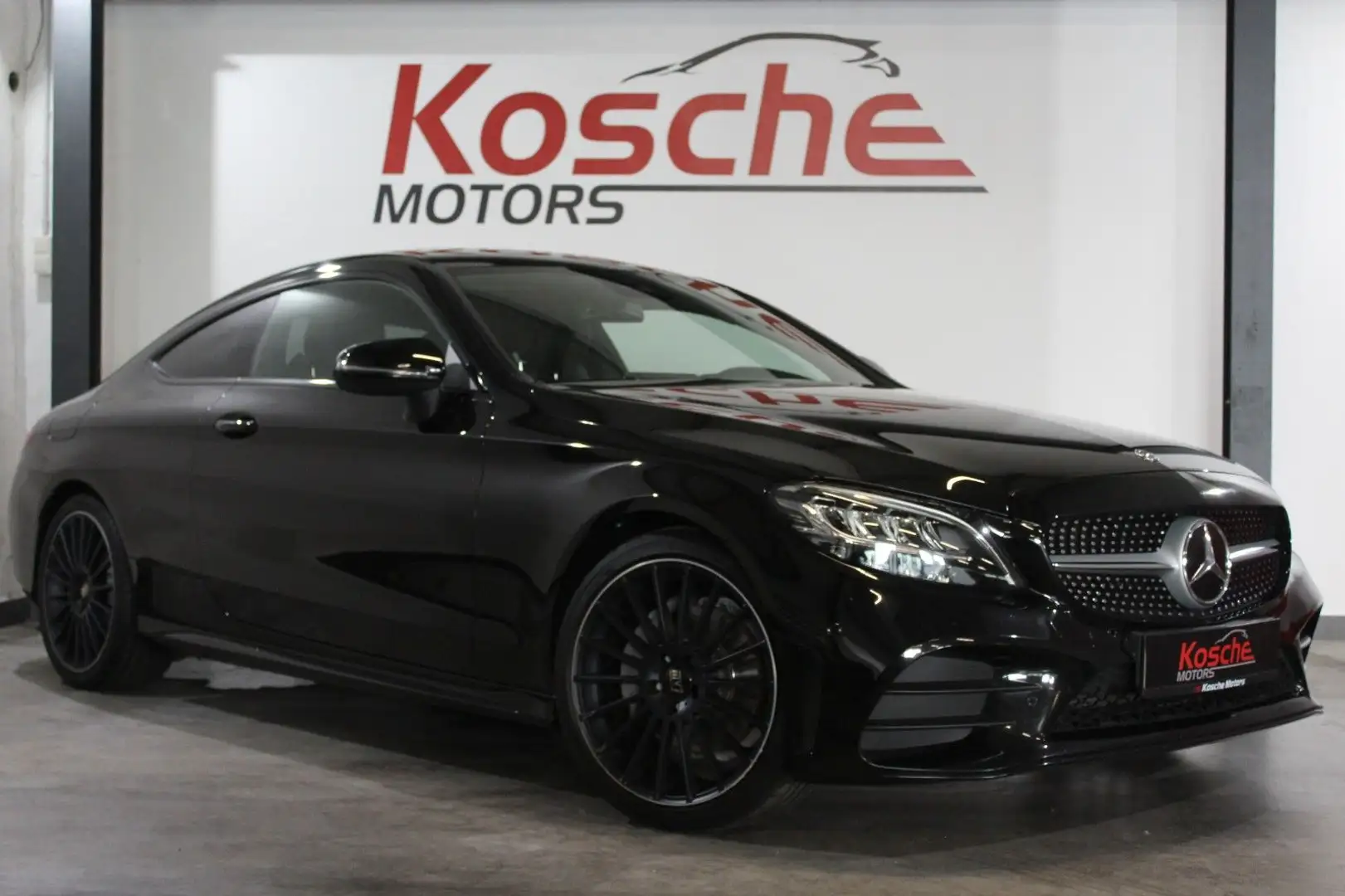 Mercedes-Benz C 200 Coupe AMG Sportpaket Virtual Cockpit Schwarz - 1