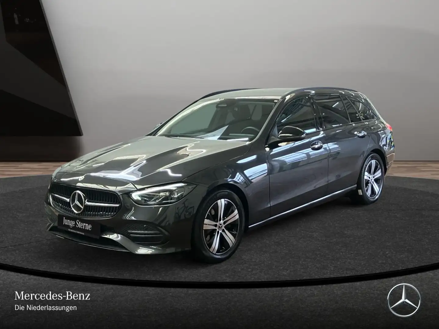 Mercedes-Benz C 200 d T AVANTG+NIGHT+LED+KAMERA+KEYLESS+9G Gris - 2