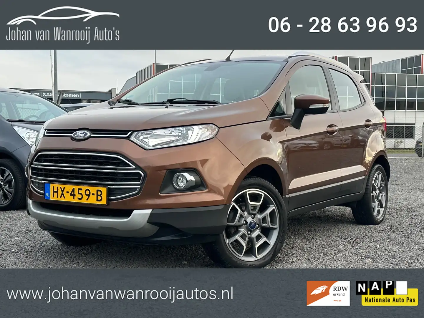 Ford EcoSport 1.0 EcoBoost Titanium/CLIMA/NW APK Gris - 1