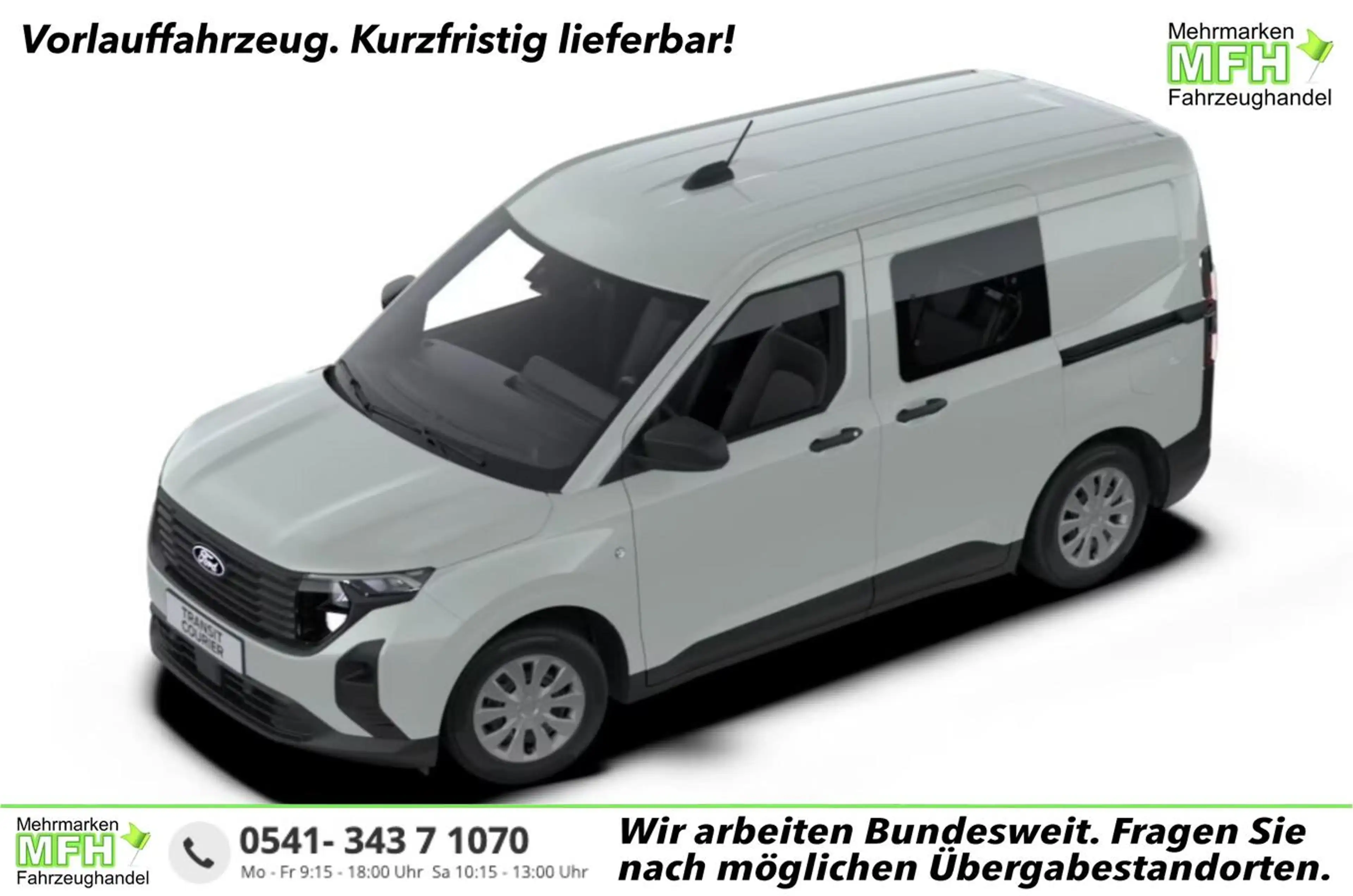 Ford Transit Courier Trend DoKa Aut AHK SHZ Kam Temp 92 kW (125 PS),...