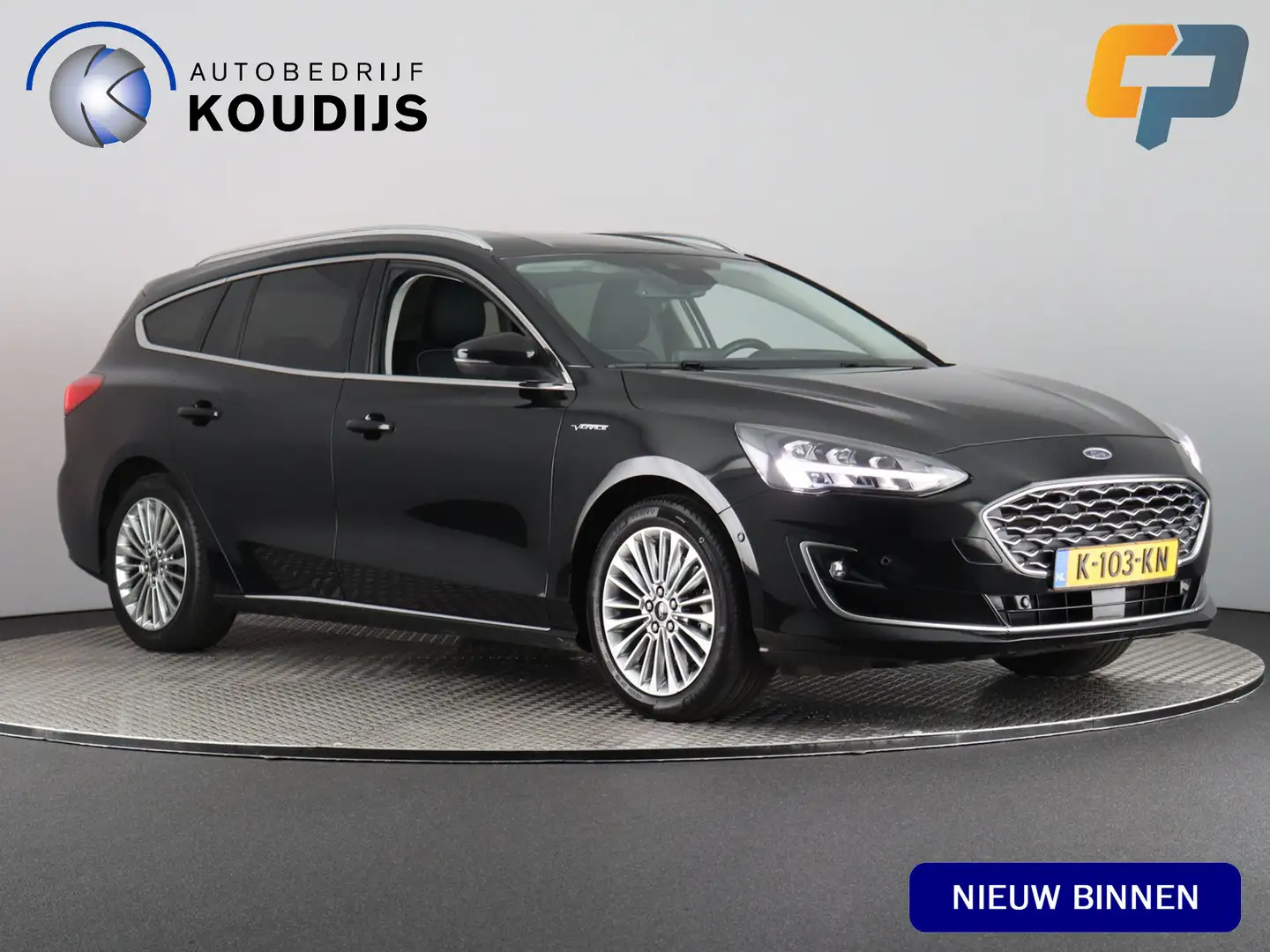 Ford Focus Wagon 1.5 EcoBoost Vignale (Nl-Auto / Afn. trekhaa Noir - 1