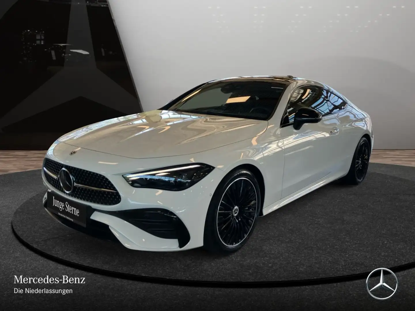 Mercedes-Benz CLE 450 4M AMG+NIGHT+PANO+360+BURMESTER+KEYLESS+9G Weiß - 2