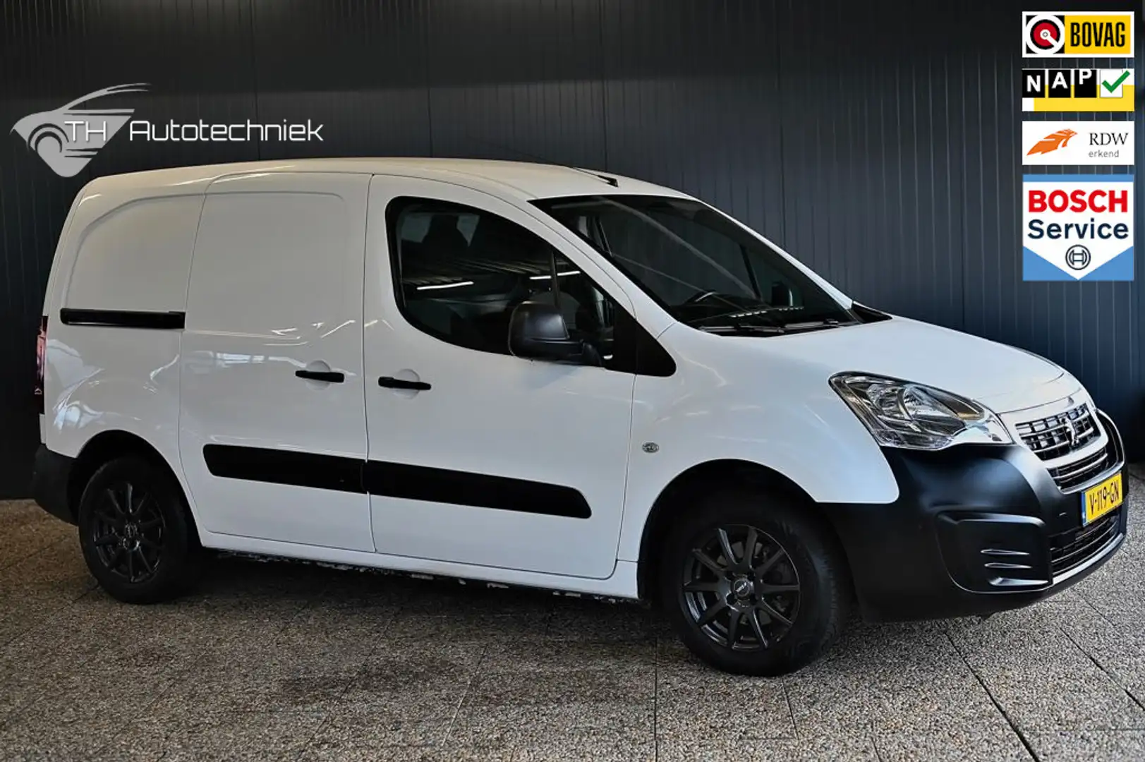 Peugeot Partner 120 1.6 BlueHDi 75 L1 XR Weiß - 1