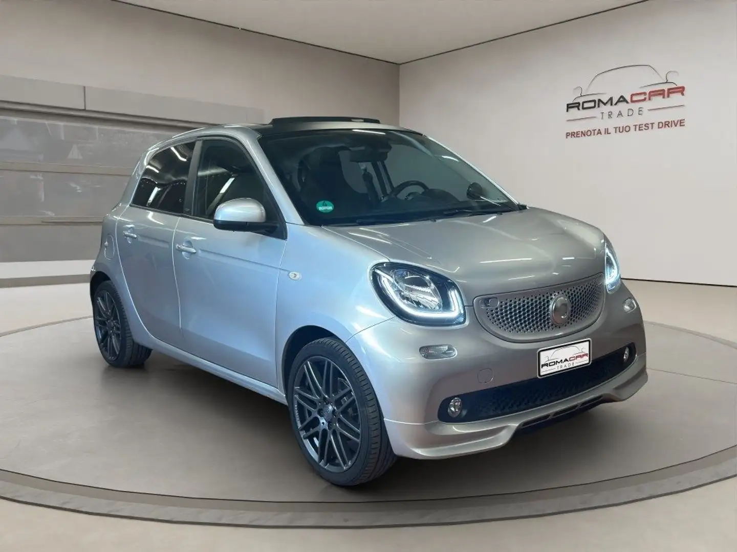 smart forFour 90 0.9 Turbo CABRIO BRABUS STYLE! Grigio - 2