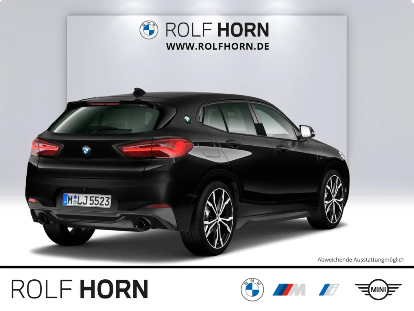 BMW X2 xDrive18d M Sportpaket HeadUp RFK HiFi 20" Schwarz - 2