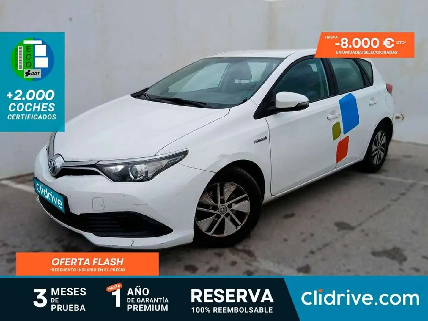 Toyota Auris hybrid 140H Business Weiß - 1