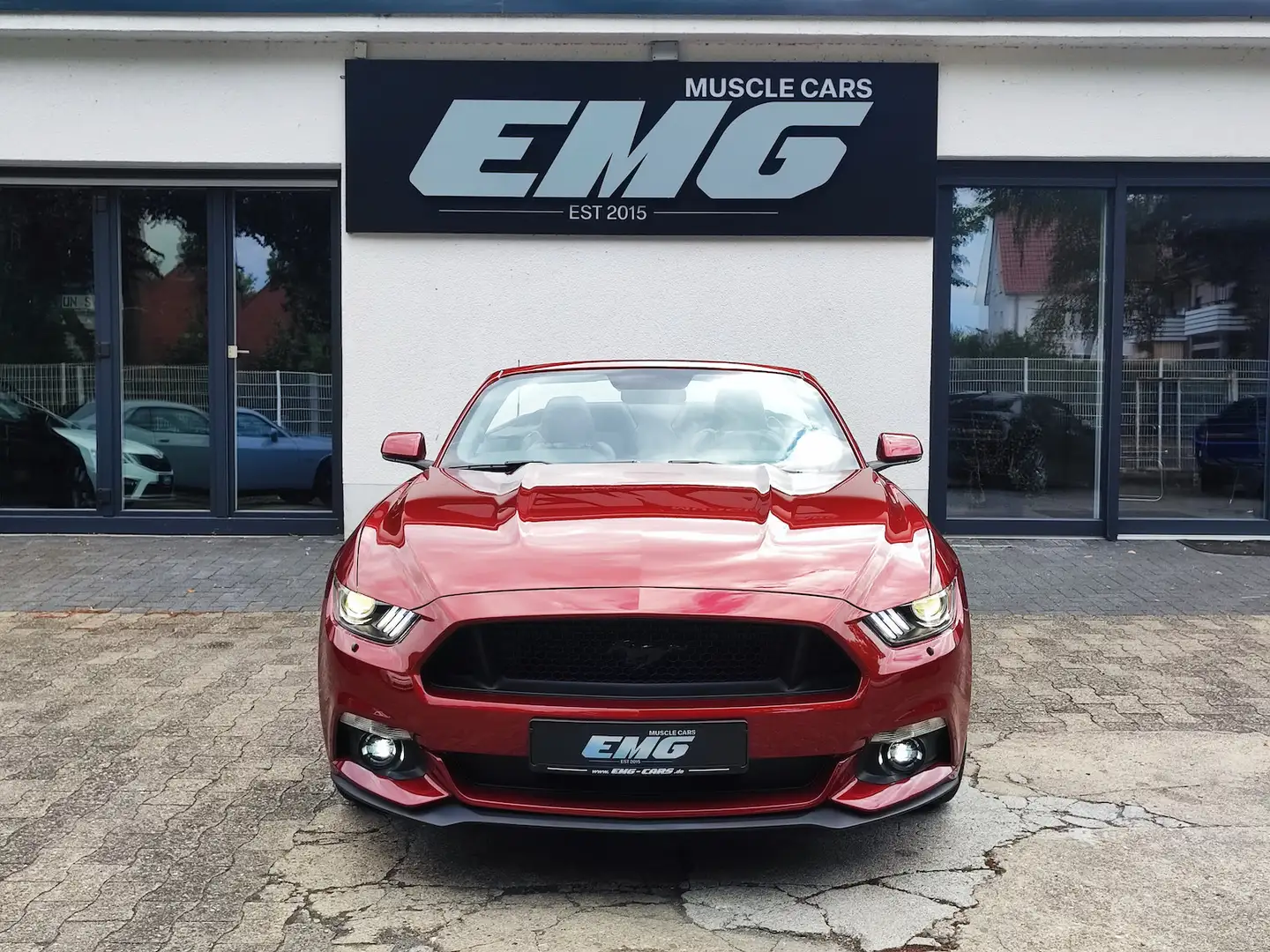 Ford Mustang GT Premium Convertible 5.0 V8*NAVI*LEDER* Red - 2