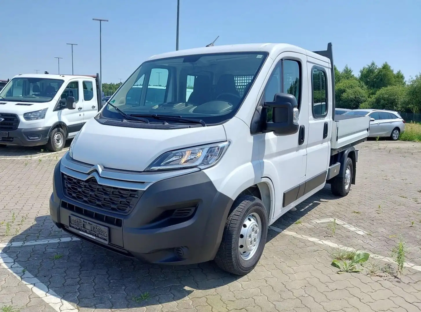 Citroen Jumper 35 L2 DOKA PRITSCHE KLIMA AHK TEMPOMAT 7S Weiß - 1