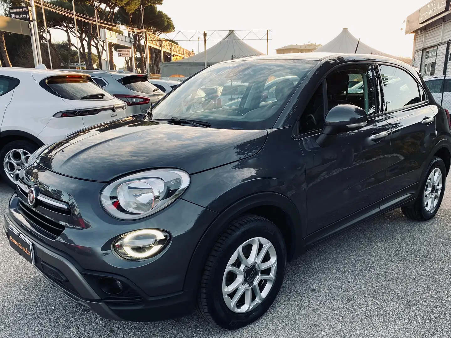 Fiat 500X Lounge **POSS.PACK MEDIA** VED.NOTE Grau - 1