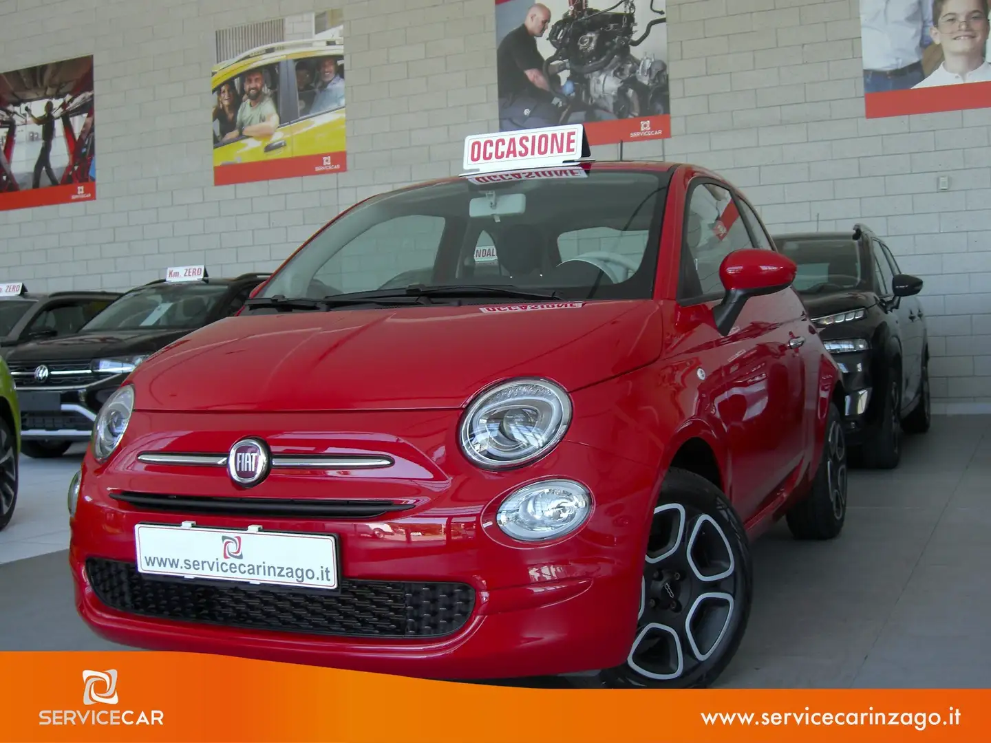 Fiat 500 500 1.0 Hybrid Rojo - 1