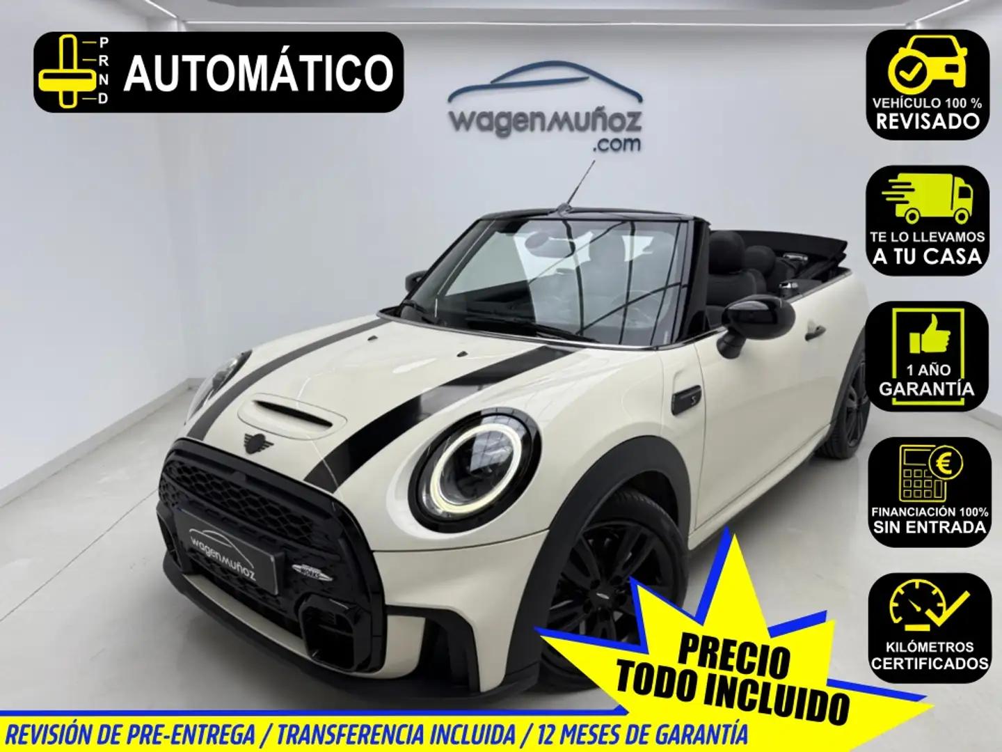 MINI Cooper S Cabrio Aut. Beige - 1