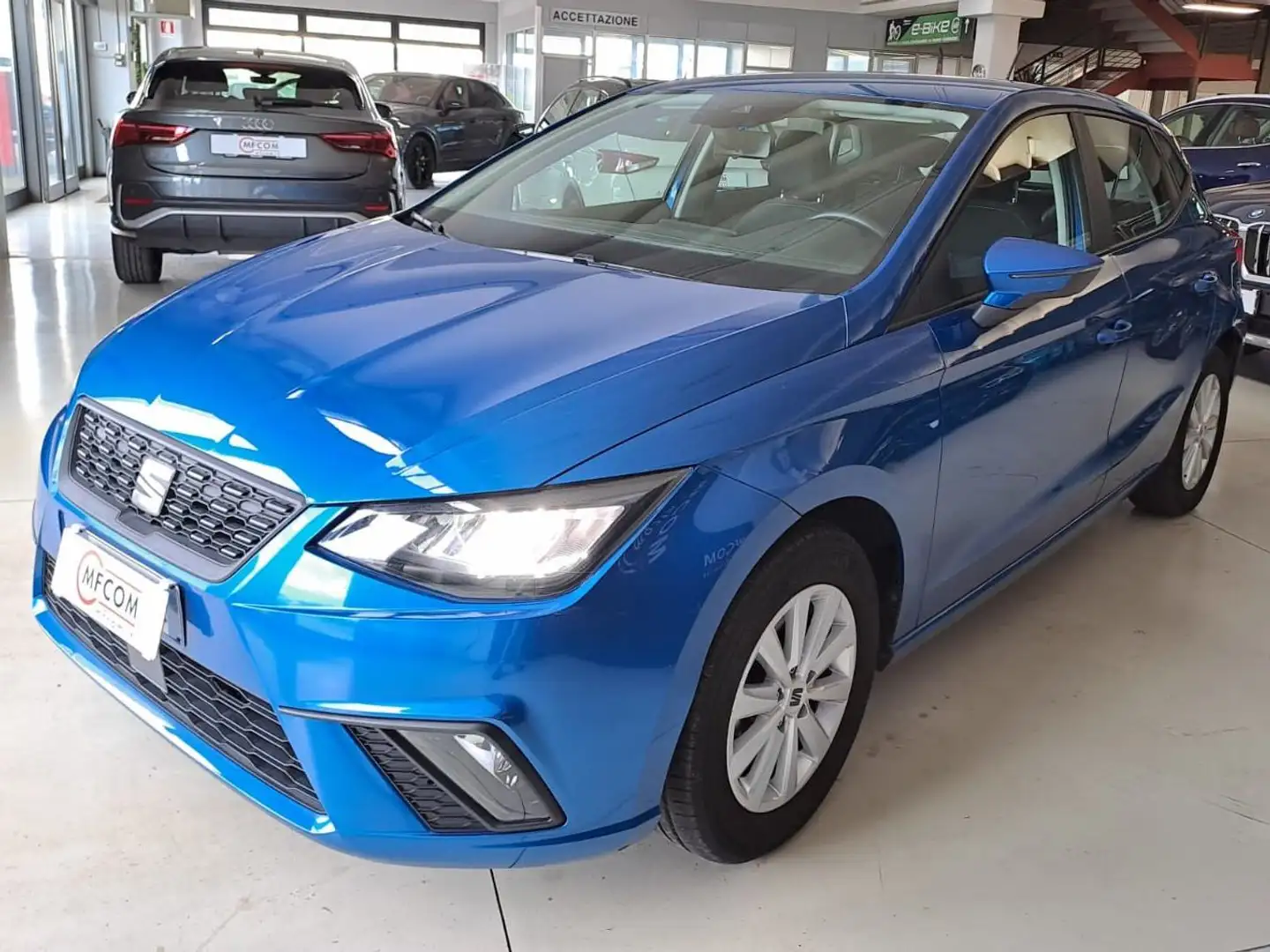 SEAT Ibiza 1.0 tgi Reference 90cv NEW MODEL Blu/Azzurro - 1