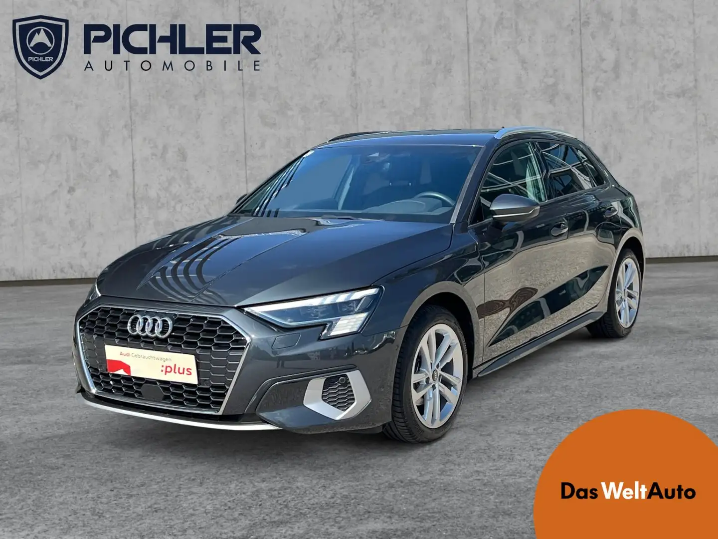 Audi A3 35 TDI advanced ext. Gris - 1