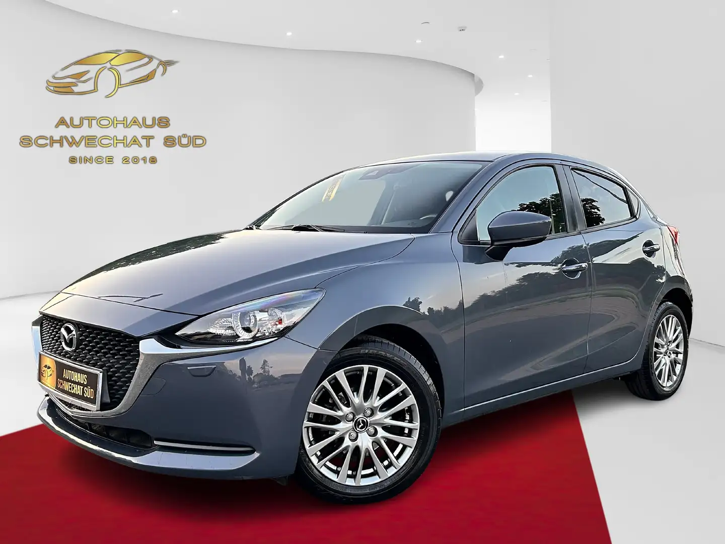 Mazda 2 G90 Takumi // TOP KILOMETER // R-KAMERA // Grau - 1