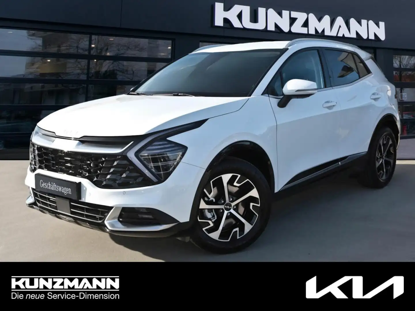 Kia Sportage 1.6T DCT Spirit Navi ACC 360° Privacy Weiß - 1