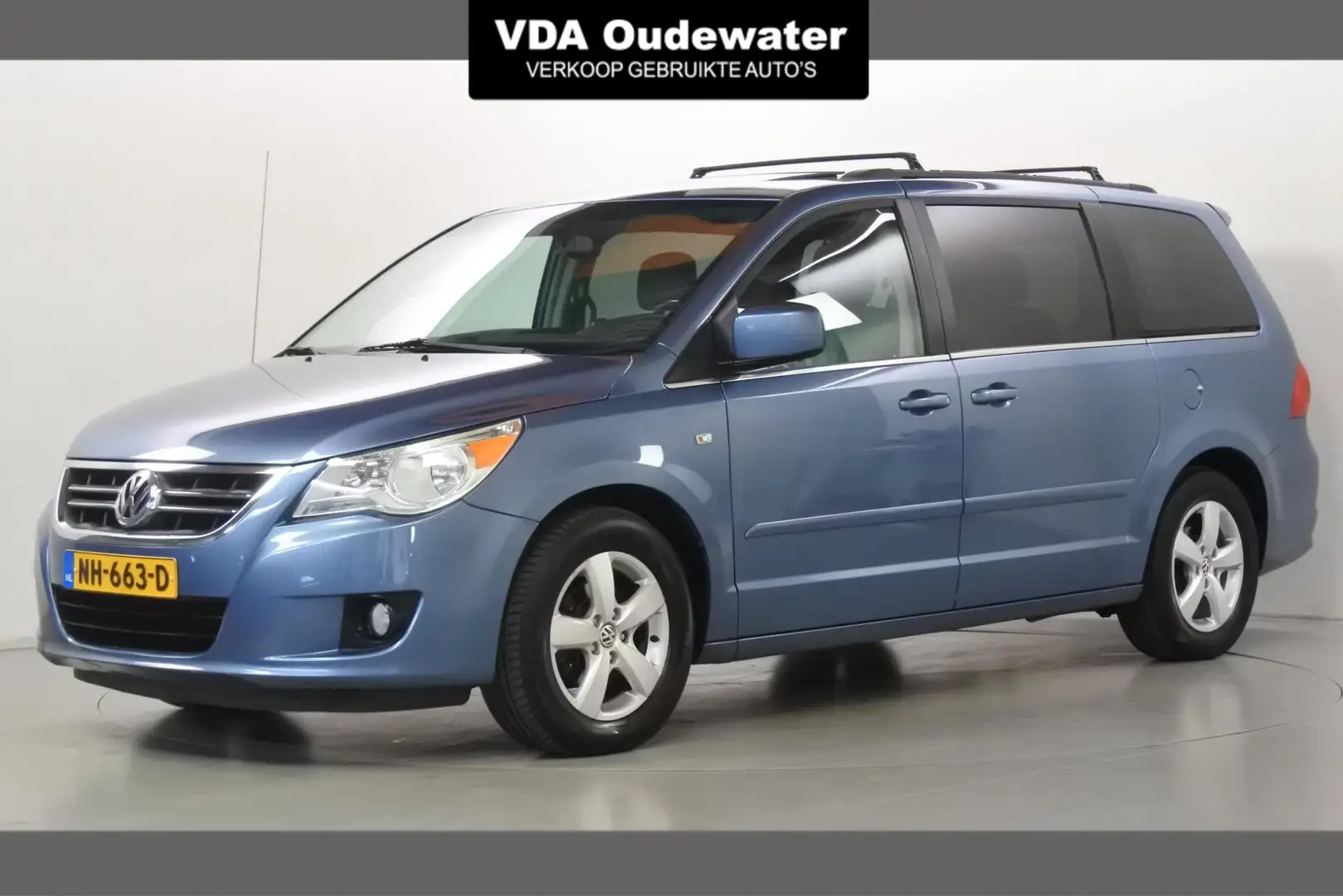 Volkswagen Routan 3.6 V6 SEL Stow&Go 3e zitrij Blauw - 1