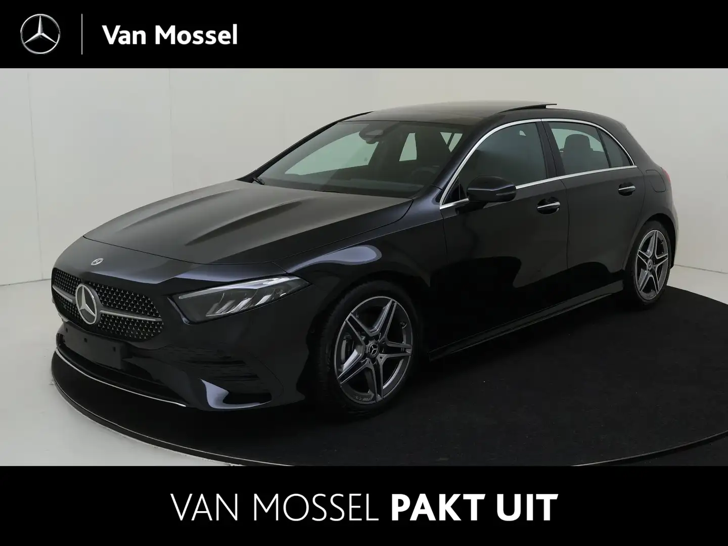 Mercedes-Benz A 180 Star Edition AMG Line / Stoelverwarming / Achterui Zwart - 1