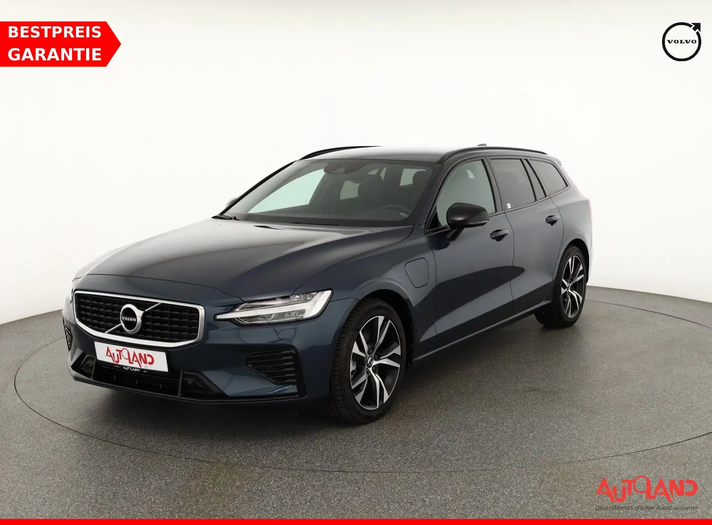 Volvo V60 T8 TwinEngine R-Design AWD Standheizung Navi Blau - 1