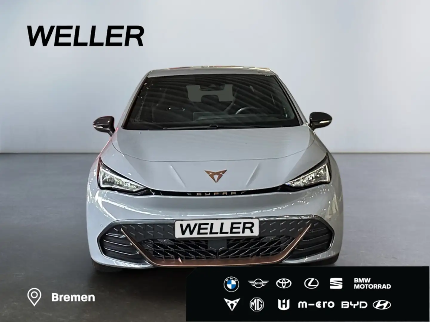 CUPRA Born 150kW/58kWh *LED*CAM*ACC*SHZ*Navi*Car2X*19''* Grau - 2