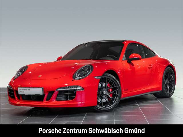 Imagine Porsche 991 911 Carrera 4 GTS Indischrot Rückfahrkamera