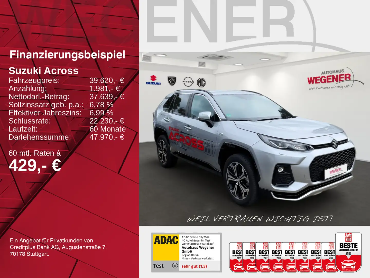 Suzuki Across ACROSS PLUG-IN HYBRID COMFORT+ Silber - 2