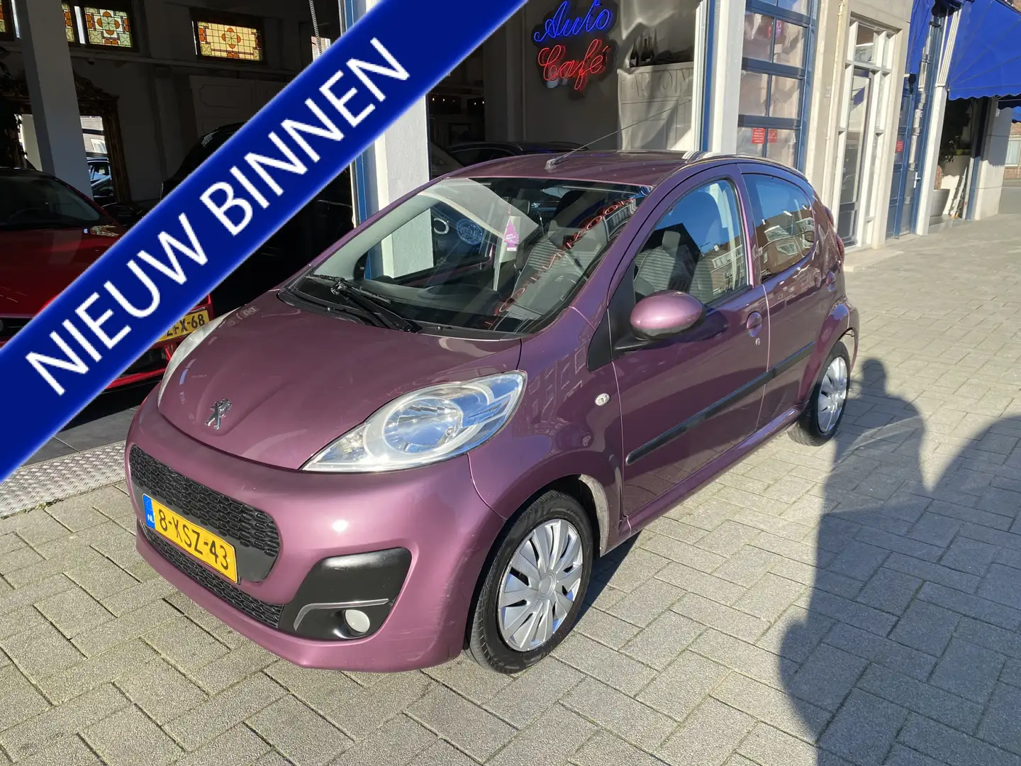 Peugeot 107 1.0 Première AIRCO/NW APK 01-2026 Paars - 1