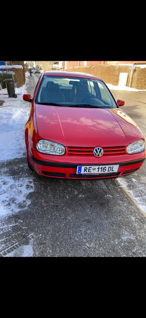 Volkswagen Golf 1,9 SDI Rot - 1