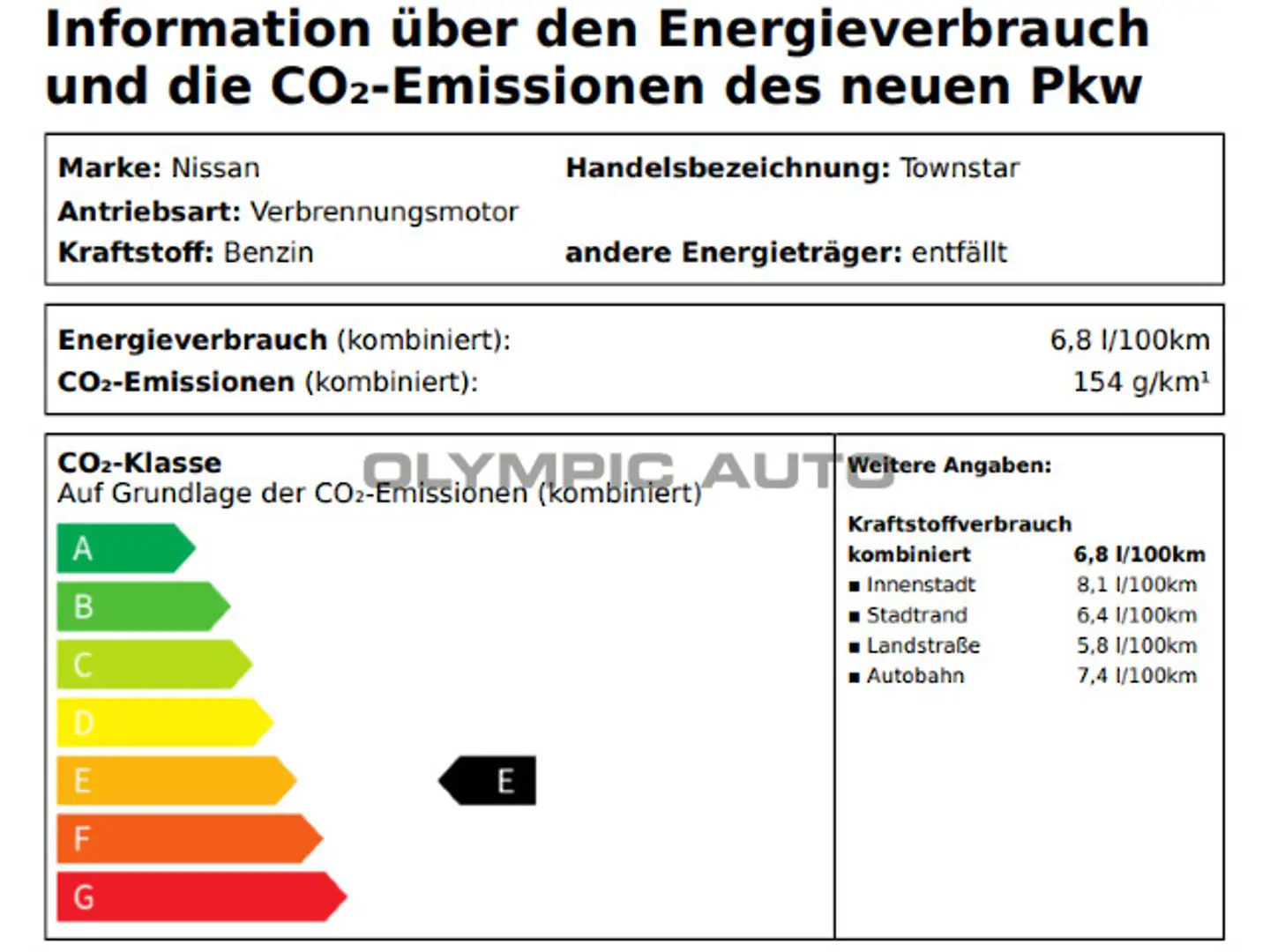 Nissan Townstar 1.3 DIG-T Kombi N-Connecta KLIMA-AT NAV Grau - 2