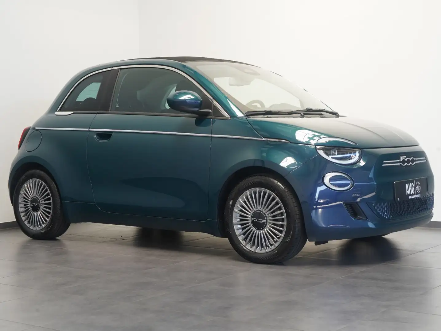 Fiat 500e Cabrio 87KW/42kWh/DC-LADEN/CARPLAY/DAB/SOH Verde - 2