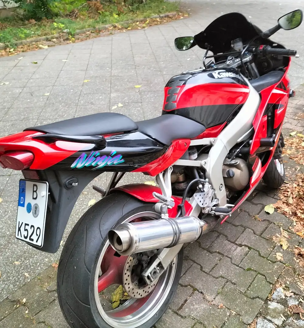 Kawasaki Ninja ZX-6R Rouge - 1