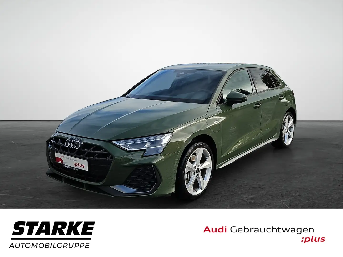 Audi A3 Sportback 40 TFSI e S tronic S line NaviPlus Ma... Grün - 2