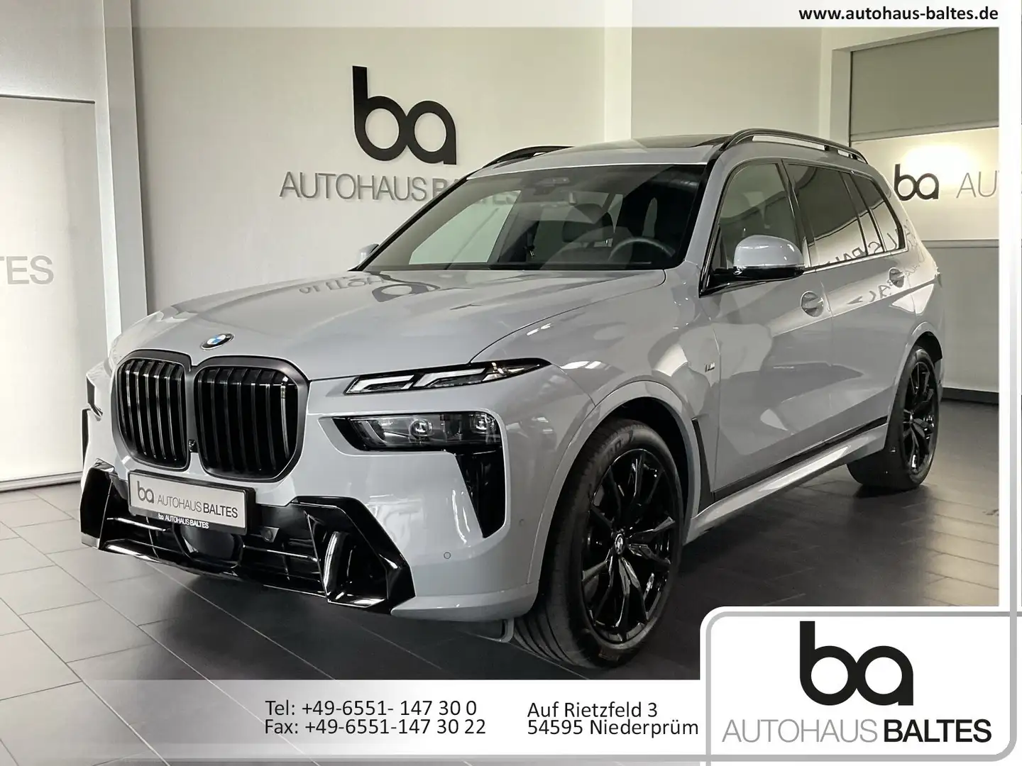 BMW X7 X7 xDrive 40d M Sport Pro 22"/Pano/HK/Soft/Ico/AHK Grau - 1
