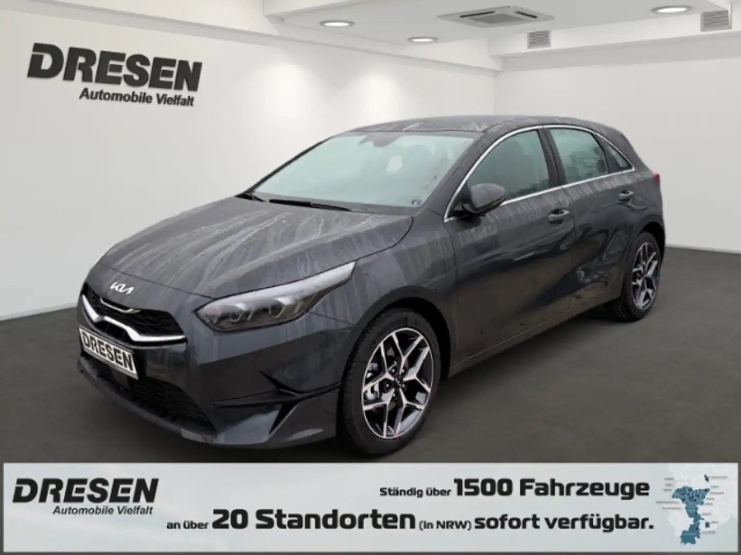Kia Ceed / cee'd SPIRIT 1.5T 140 AT NAVI,SITZHZG,LENKRADHZG,CARPLAY Grijs - 1